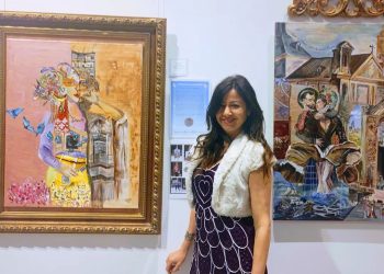 La revista Madrid Magazine ha visitado anoche la exposición de Isabel Panizo