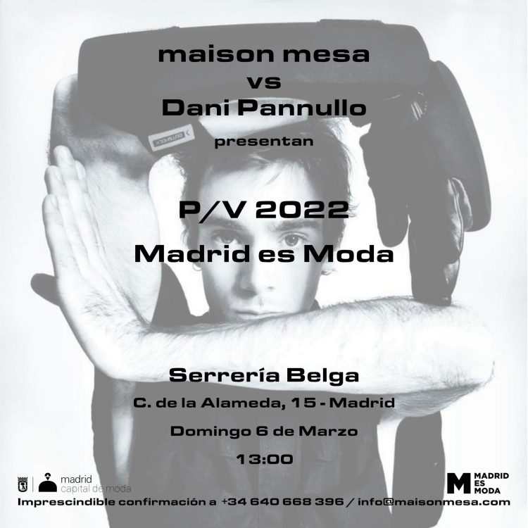 Desfile de Maison Mesa en la semana de Madrid es Moda 2022
