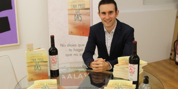 Carlos García López presentación de su libro «Cada paso que das»