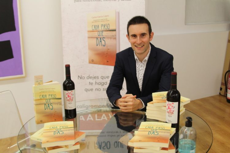 Carlos García López presentación de su libro «Cada paso que das»