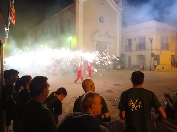 Reunión de Dolçainers en colaboración con La Colla de Dimonis de Massalfassar