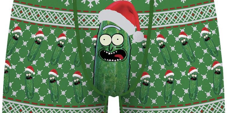 PARA NAVIDAD ELLOS TAMBIÉN TIENEN ROPA INTERIOR ESPECIAL