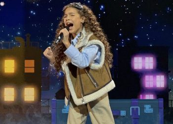 Inspírate en el look de Sandra Valero en Eurovisión Junior 2023 para vestir a tus hijas con My Bella Moon