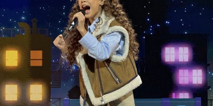 Inspírate en el look de Sandra Valero en Eurovisión Junior 2023 para vestir a tus hijas con My Bella Moon