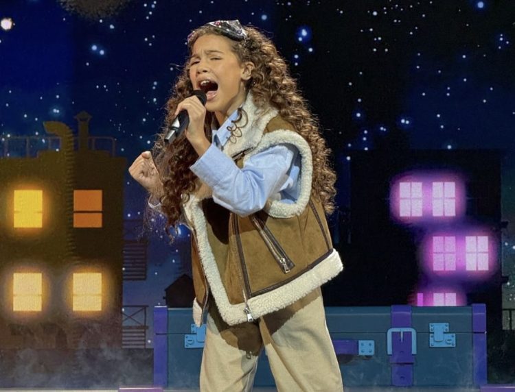 Inspírate en el look de Sandra Valero en Eurovisión Junior 2023 para vestir a tus hijas con My Bella Moon